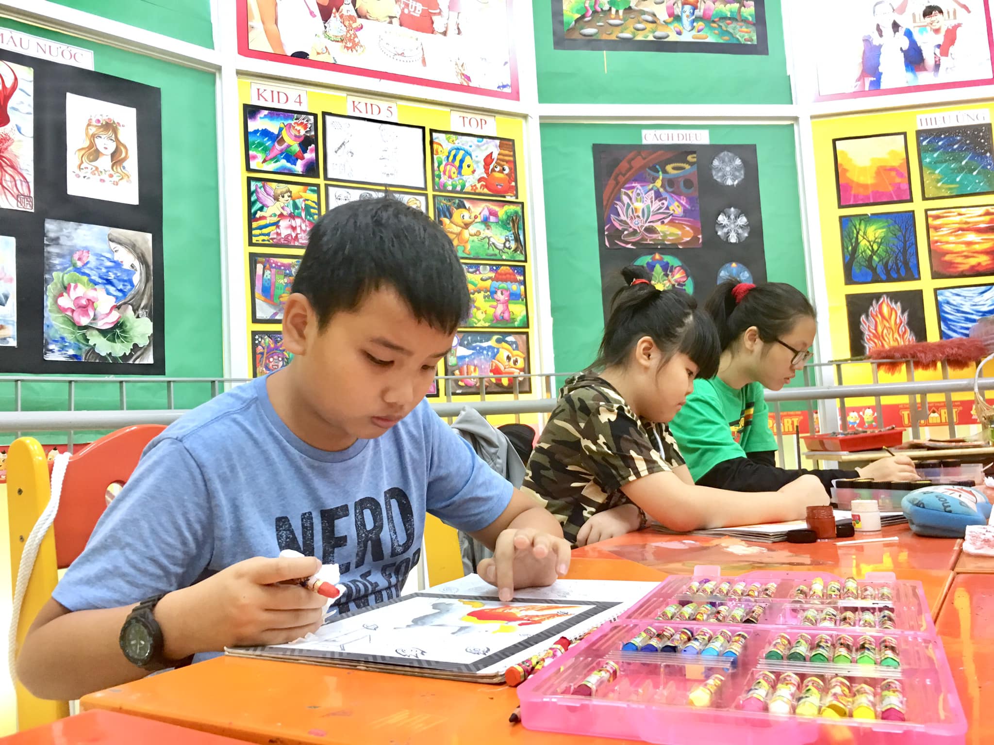 Topart - Địa chỉ dạy vẽ cho bé 6 tuổi Quận 11